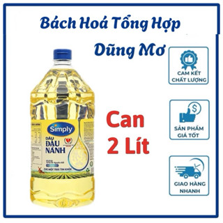 Dầu Simply Đậu Nành 2L Nguyên Chất | Bách Hoá Tổng Hợp Dũng Mơ