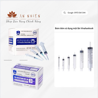 Bơm tiêm sử dụng 1 lần vinahancook đủ size