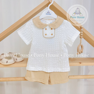 Bộ Quần Áo Cộc Nous  Premium Cho Bé Trai Bé Gái Size 6-9M Đến 2Y Hè 2024