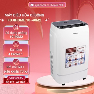 Máy lạnh di động 12.000BTU Nhật Bản Fujihome Nhập Khẩu, điều hòa di động mini làm lạnh hút ẩm portable air conditioner