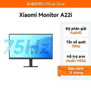 Màn Hình Máy Tính PC Xiaomi Monitor A22i 22inch IPS 1080P Chuẩn Vesa - Tần Số 75Hz - Hàng Chính Hãng - Bảo Hành 12 Tháng