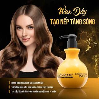 Wax Dây Tạo Nếp Tăng Sóng Bồng Bềnh Collagen Lavox