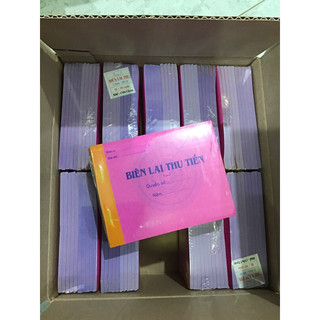 Biên lai thu tiền 2 liên 100 quyển