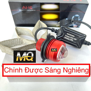 Đèn Pha Led Bi Cầu RUBY Bi 2 Mầu H4 Lắp Ô Tô Xe Máy M3MINI