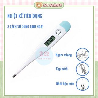 Nhiệt kế đo điện tử hình thú cưng đầu mềm cho bé yêu