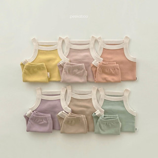 [SẴN] Bộ 2 dây trơn màu MUJI chính hãng Peekaboo