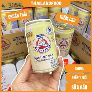 [Hàng Chuẩn]  Sữa Gấu Nestle Thái Lan Thơm Ngon 150ml/Lon