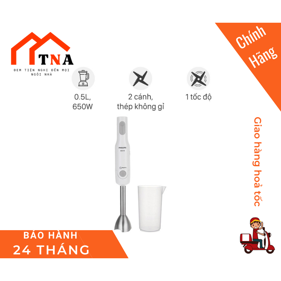 Máy xay đồ ăn dặm Philips HR2534/00 - Hàng chính hãng