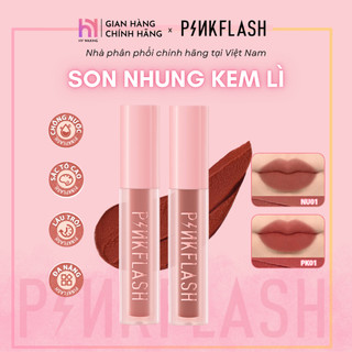 Son kem lì pinkflash mềm mịn siêu lì không khô môi