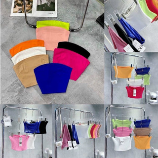 Áo ống croptop trơn nhiều màu -cachuashophcm