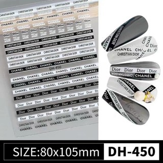 sticker dán móng tay hình siêu đẹp
