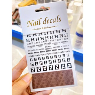 sticker dán móng tay hình siêu đẹp