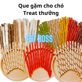 Combo 5 que gặm doggyman cho chó, snack cho chó, xương gặm cho chó