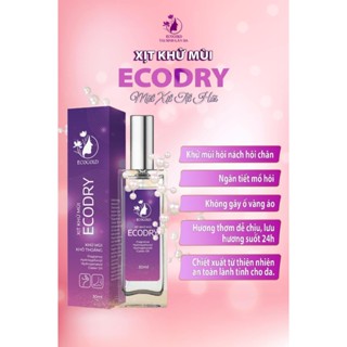 Hot-Xịt Khử Mùi Hôi Nách Hôi Chân ECODRY Chính Hãng-Mùi thơm nhẹ nhàng,thoải mái,dễ chịu