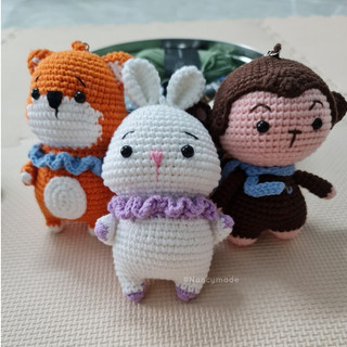 [Handmade] Thú len nhồi bông (Có gắn móc khóa)