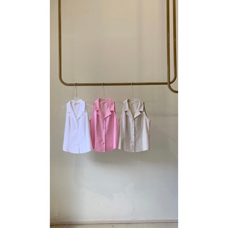 Áo sát nách cổ ve