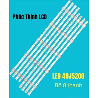 LED TIVI SAMSUNG 49J5200, BỘ 8 THANH, MỖI THANH  5 BÓNG, HÀNG MỚI 100% (49J5250 49J5200)
