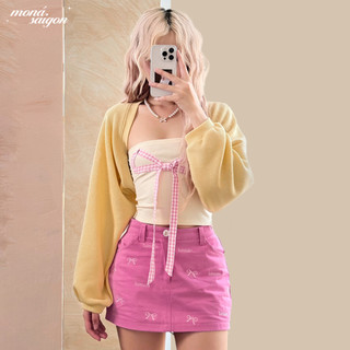  Áo khoác cardigan nữ chất len MONÁ - JENA LEN