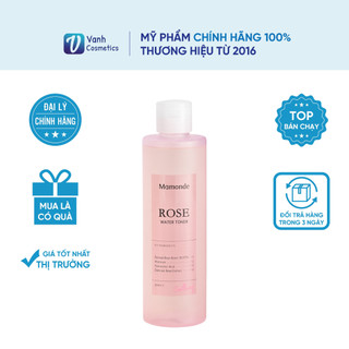 Nước Hoa Hồng Toner Dưỡng Ẩm Mamonde Rose Water 250ml - Vanh Cosmetics