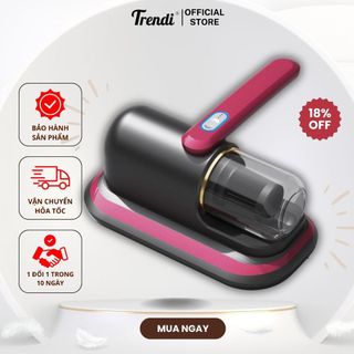 Máy Hút Bụi Giường Nệm Trendi YD828 Cầm Tay Không Dây, Diệt Khuẩn, Ve, Rận Bằng Tia UV, Lõi Hút Bụi Cao Cấp Lực Hút Mạnh