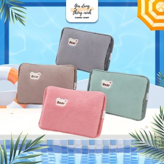 Túi chườm nóng, túi sưởi đau bụng gấu bear cắm điện Chuby Shop
