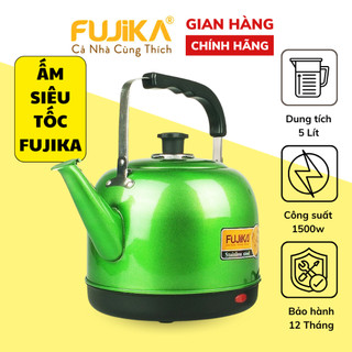 Ấm siêu tốc FUJIKA chính hãng, dung tích 5L Ấm FJ-SD45 sơn tĩnh điện - Bảo hành 12 tháng