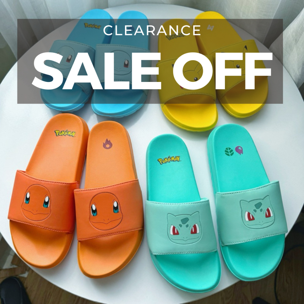 XẢ KHO  Dép Spao Pokemon quai ngang