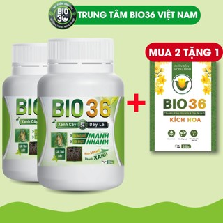  Combo 2 Hũ Bio 36 Siêu Kích Rễ - Bung Rễ Mạnh Đi Đọt Nhanh TẶNG 1 kích hoa