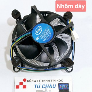 Quạt CPU Fan Socket 775, 1155, 1151, 1156, E1200 (Nhôm dày)