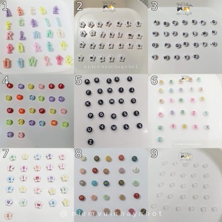 Set 10 chữ cái chọn chữ chọn màu