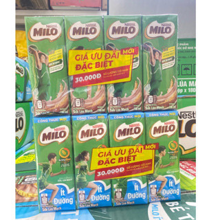 Sữa Lúa Mạch Milo vỉ 4 hộp x 180ml