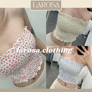 Áo ống xốp hoa nhí, áo ống tube hoa nhí larosa