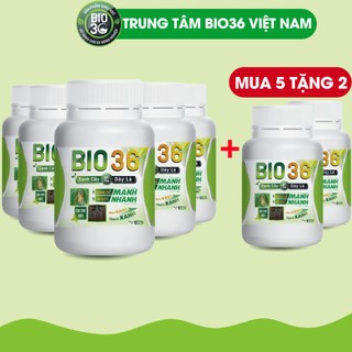  Combo 5 BIO 36 tặng 2 Siêu Kích Rễ Đi Đọt Nhanh Xanh Cây Dày Lá Cải Tạo Đất 500g