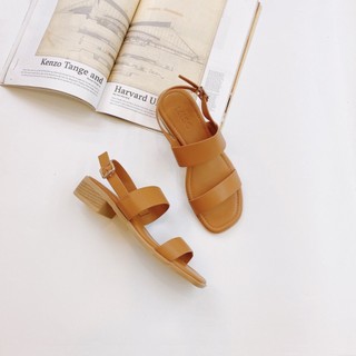 [Mã SKAMLTSM9 giảm 10% đơn 99K] Sandal Nữ 2 Quai Ngang 3cm - 1073