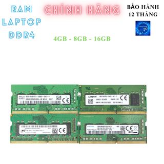 Ram laptop ddr4 - 4gb/8gb/16gb - bảo hành 24 tháng - mã 27