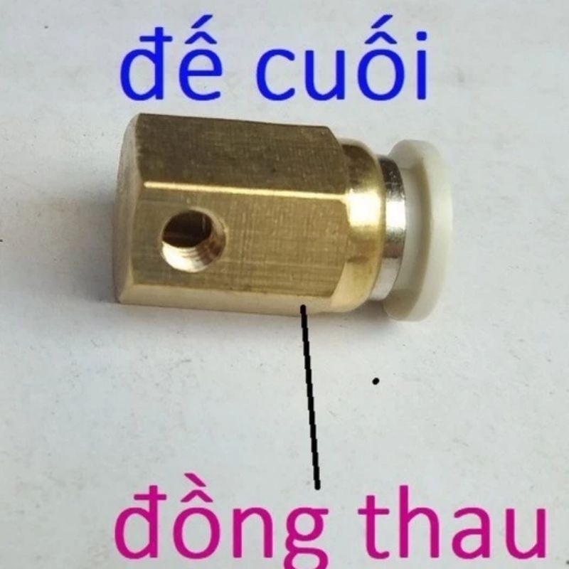 Thân - Đế đồng gắn béc phun sương