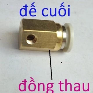 Thân - Đế đồng gắn béc phun sương 8mm