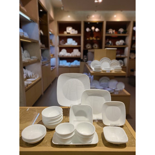 Bộ chén thủy tinh Mỹ Corelle Gold Premier Series VIP 20 món