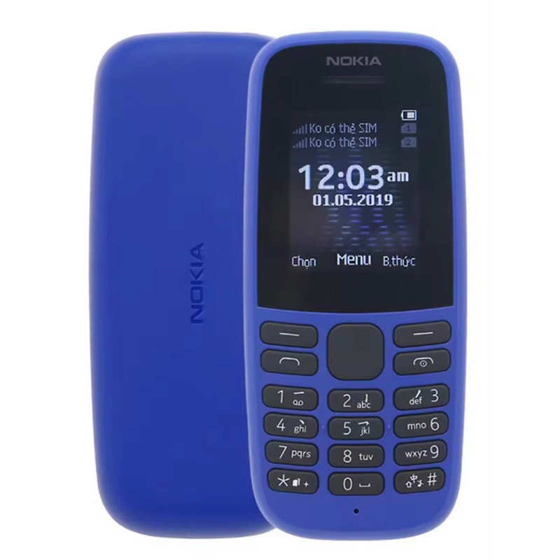 Điện thoại bàn phím Nokia105 4G Full box hỗ trợ 2 sim