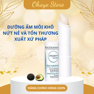 Son Dưỡng Môi Bioderma Atoderm Lèvres Stick Hydratant chính hãng Pháp