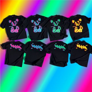 Áo thun tay ngắn cổ tròn 5THEWAY LED SIGN /teddy bear/ NEW TEE