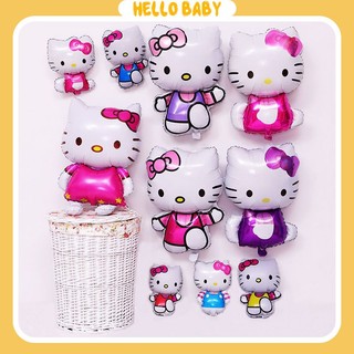 Bóng mèo Kitty trang trí sinh nhật cho bé