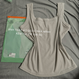 Áo ba lỗ len tăm Quảng Châu dáng lửng qua rốn đến 80kg cho nữ mặc trong sơ mi, áo khoác, vest,blazer