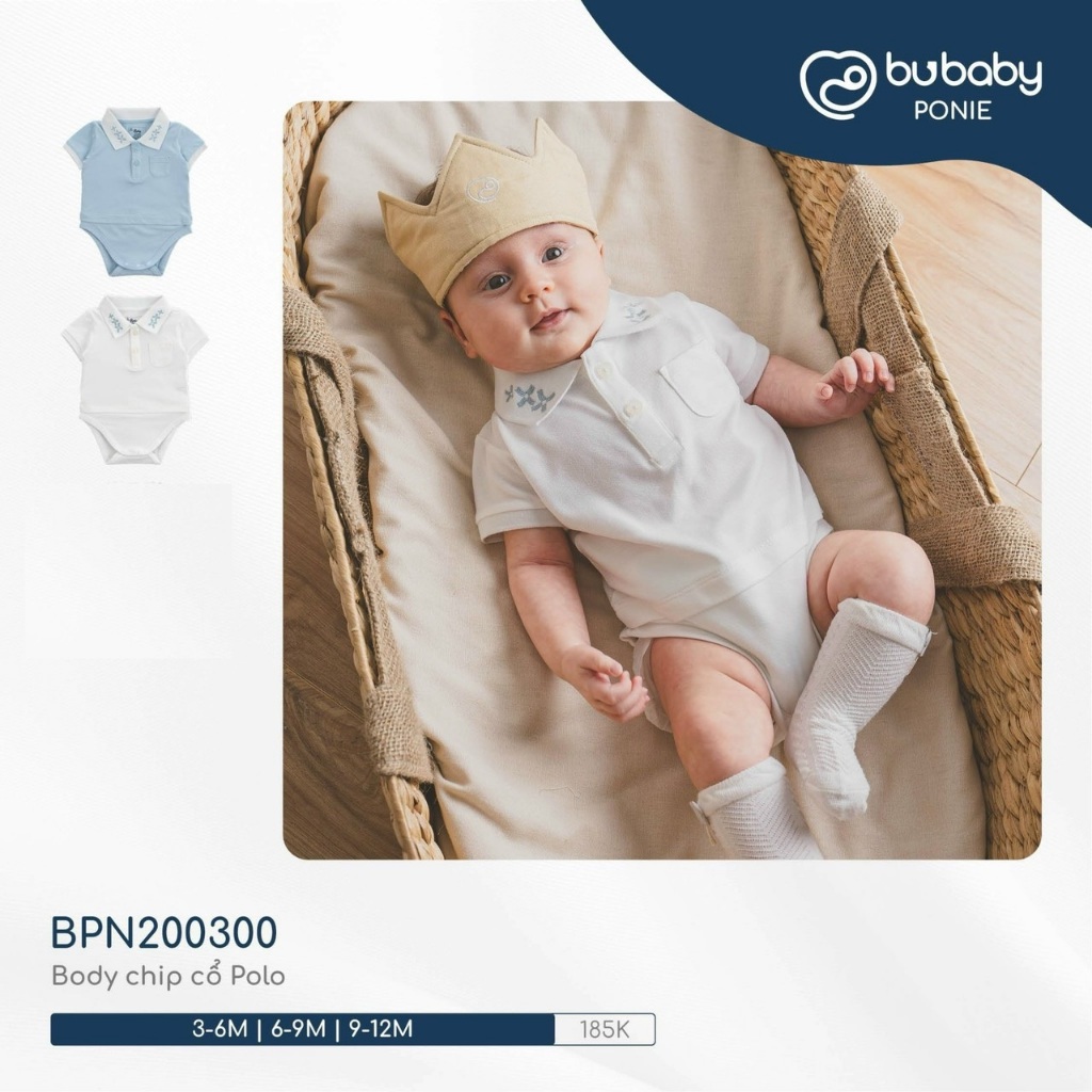 BUBABY Body chip cổ Polo