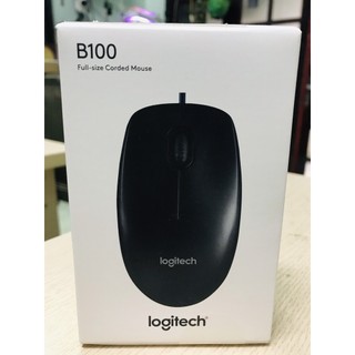 Chuột Logitech B100, chuột có dây Logitech