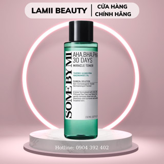 Nước hoa hồng / nước cân bằng da SOME BY MI AHA BHA PHA 30 Days Miracle Toner