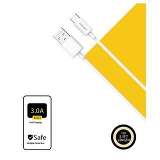 Cáp Sạc Nhanh Type C 3A Pisen USB-A Ra Type-C 3A  - Pisen Việt Nam Bảo Hành 24 Tháng