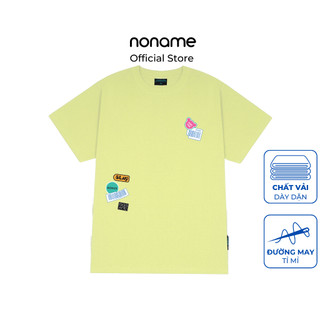 Áo thun oversize boxy noname funky elements / light yellow_nnrae4001d