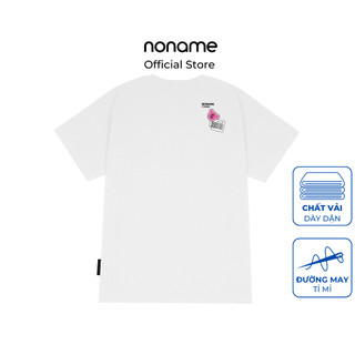 Áo Thun Oversize Boxy noname Funky Elements / White_NNRAE4001D