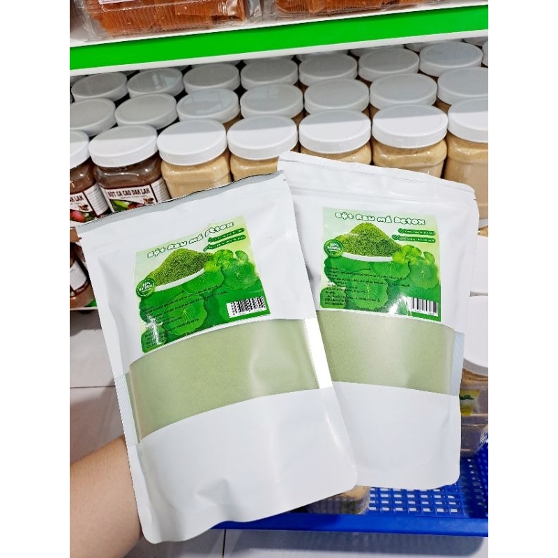 bột rau má nguyên chất ko pha trộn ( túi zip 500)